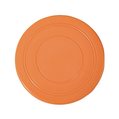 Orange Pet Outdoor Chew Frisbee